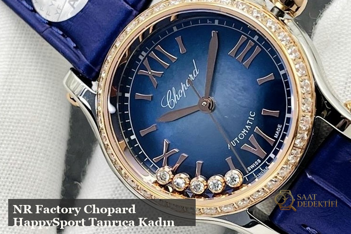Chopard Replika Saat İncelemesi - Ön Görünüm ve Kasa Tasarımı