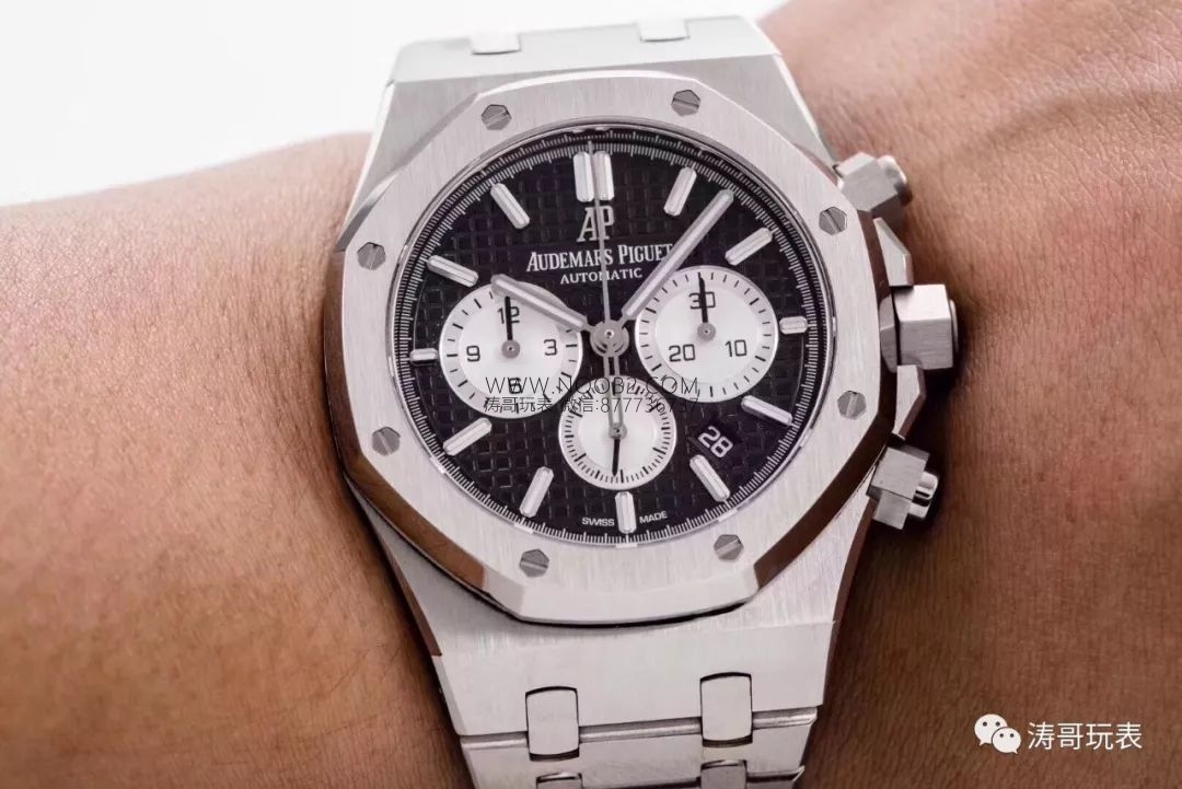 OM Factory Audemars Piguet Royal Oak Offshore Chronograph 26331ST replika saat: gerçek-replika karşılaştırması ve orijinal inceleme — 3. fotoğraf