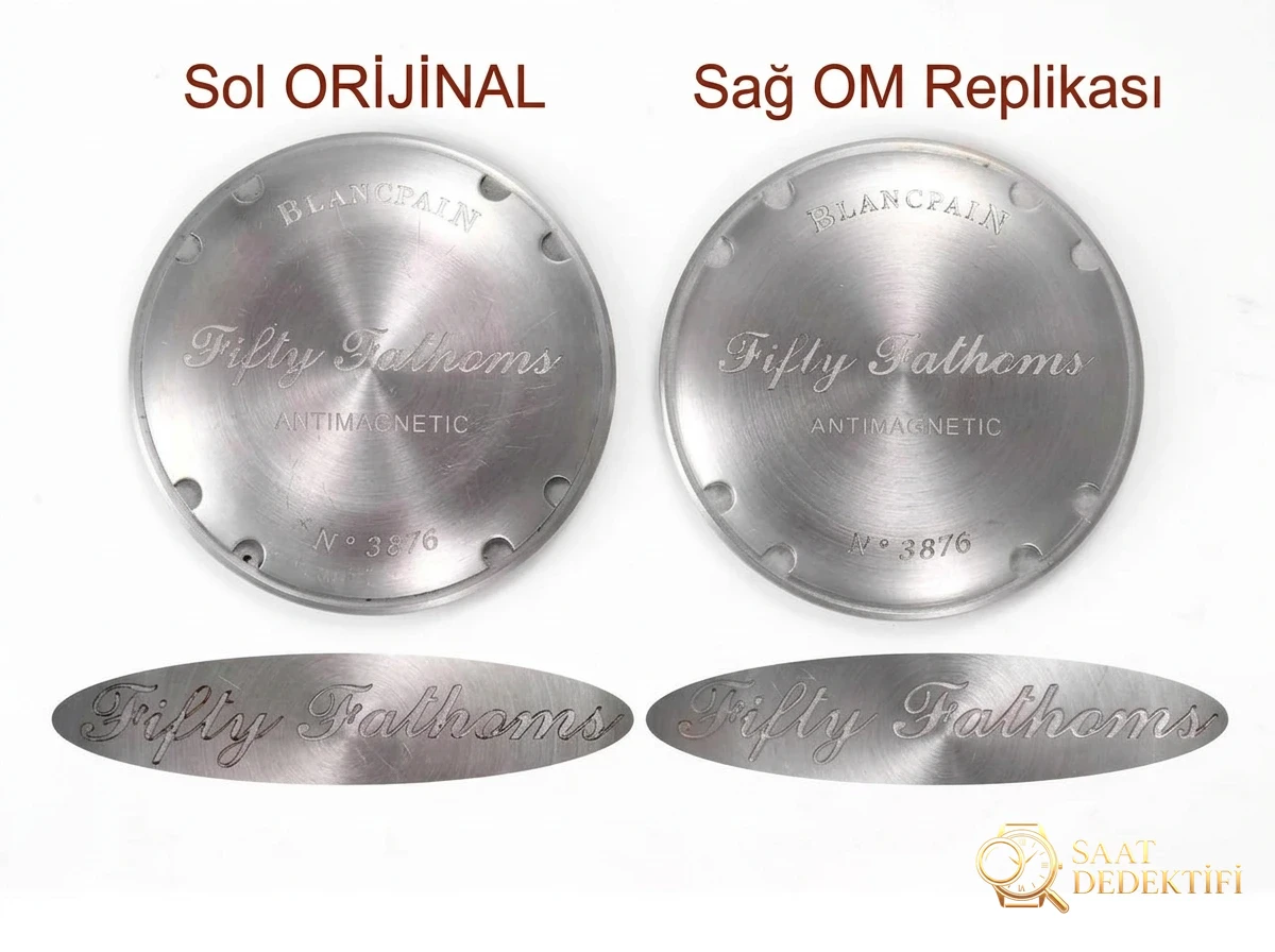 OM Factory Blancpain Fifty Fathoms 50 Fathoms kronograf serisi kol saati - dalış saatlerinin atası, gerçek-replika karşılaştırmalı inceleme - Bilekte Duruş ve Kasa Orantısı