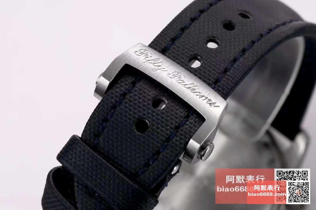 OM Factory Blancpain Fifty Fathoms 50 Fathoms kronograf serisi kol saati - dalış saatlerinin atası, gerçek-replika karşılaştırmalı inceleme — 32. fotoğraf