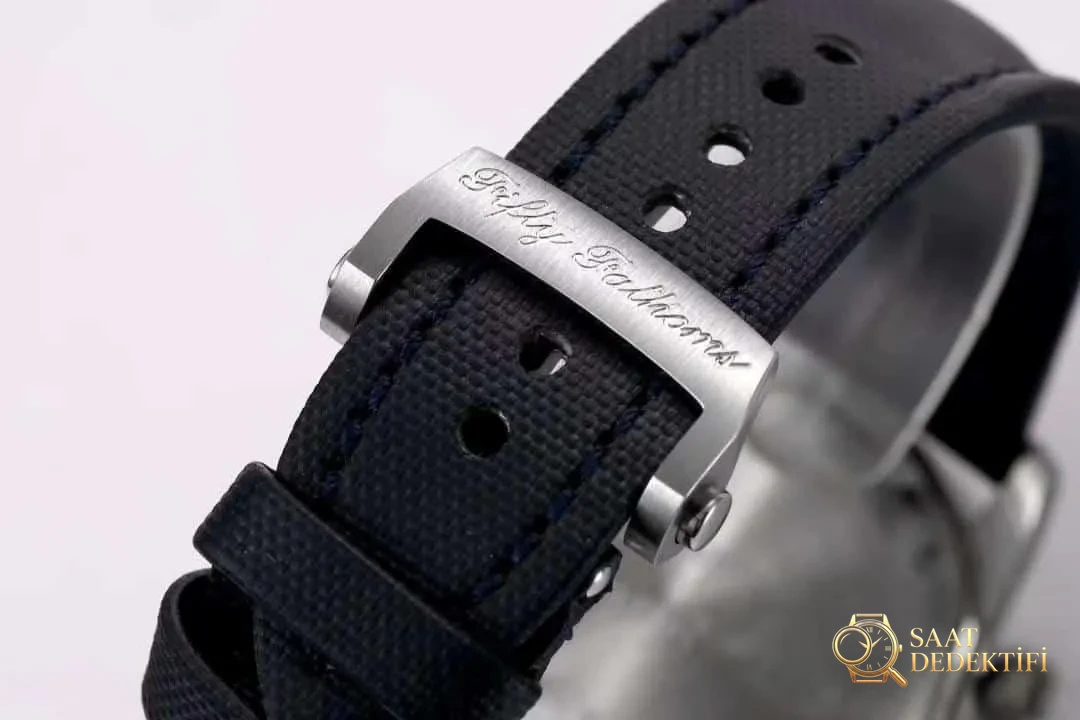 OM Factory Blancpain Fifty Fathoms 50 Fathoms kronograf serisi kol saati - dalış saatlerinin atası, gerçek-replika karşılaştırmalı inceleme - Mekanizma Regülatör ve Sapma Ayar Bloğu