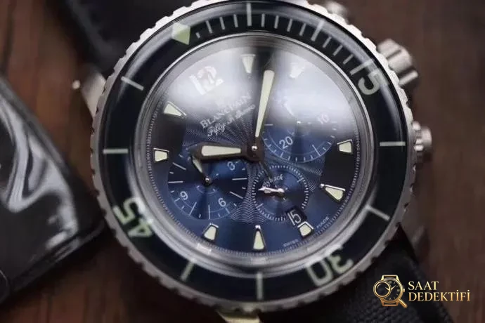 OM Factory Blancpain Fifty Fathoms 5085F çok fonksiyonlu dalış saati - orijinal karşılaştırmalı inceleme - Bilezik, Toka ve Klips Mekanizması