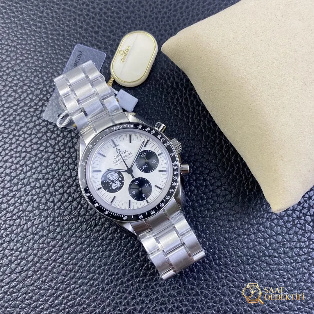 A Brief Look at the Workmanship of the OM Factory Omega Speedmaster Snoopy 50th Anniversary Model - Case Profile and Crown Review
