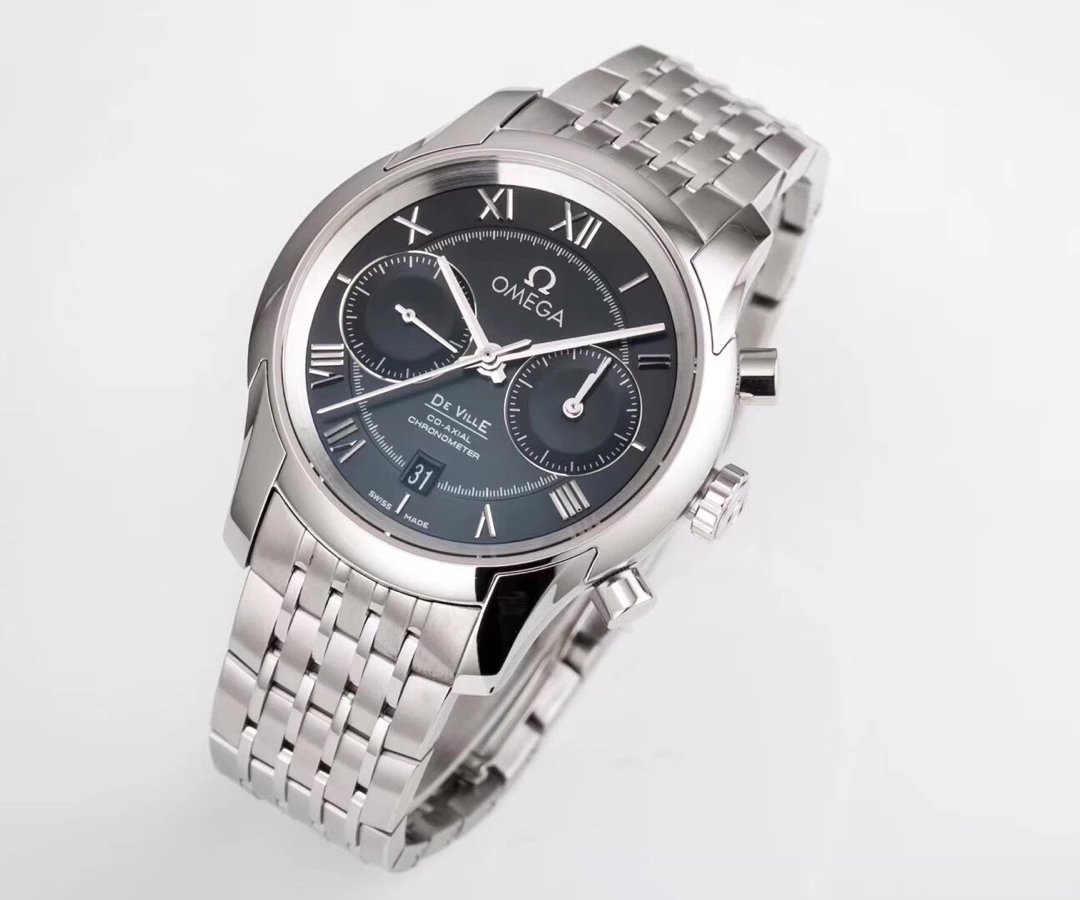 Replika Omega De Ville Saat Siyah Kadran