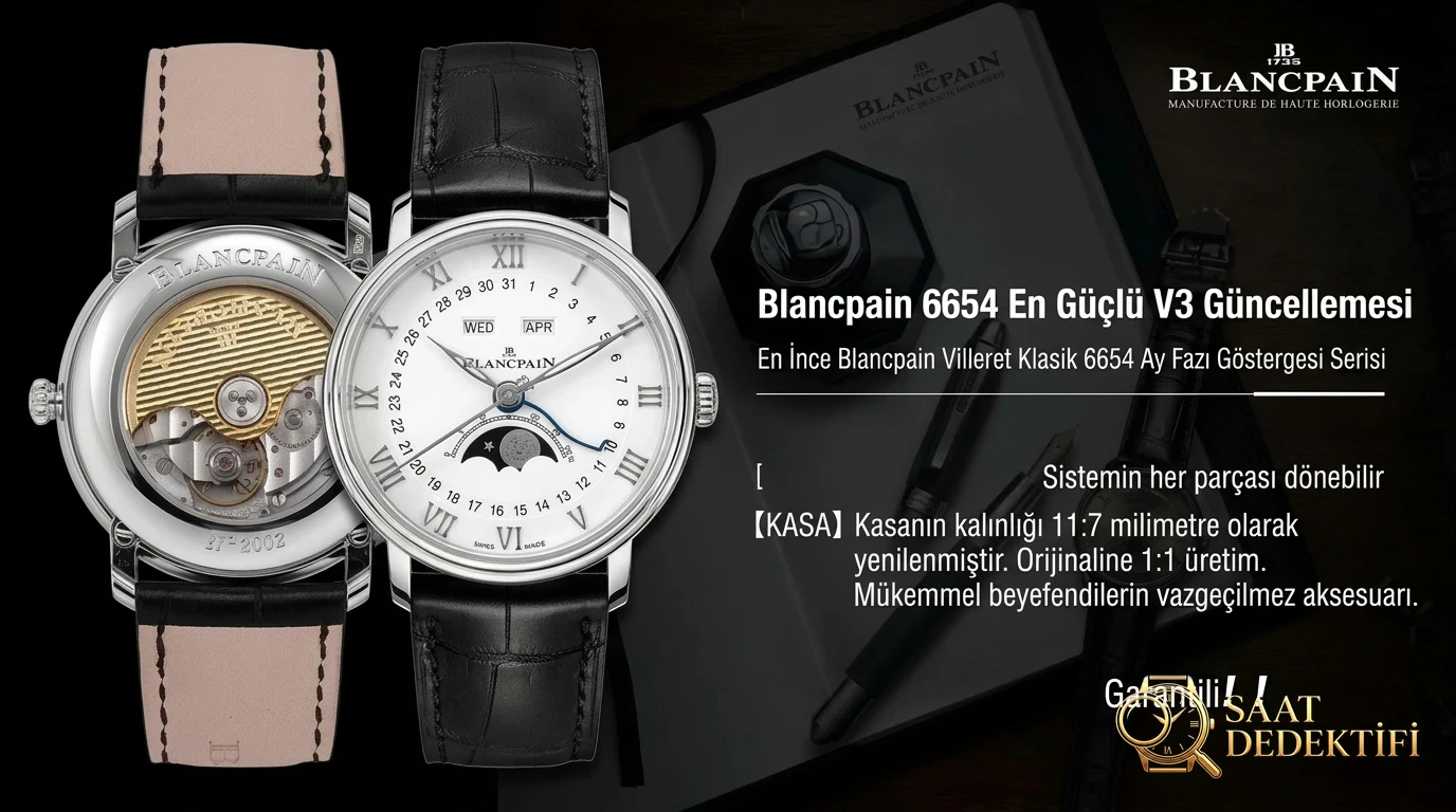 Blancpain 6654 OM Factory İncelemesi - Ön Görünüm ve Kasa Tasarımı