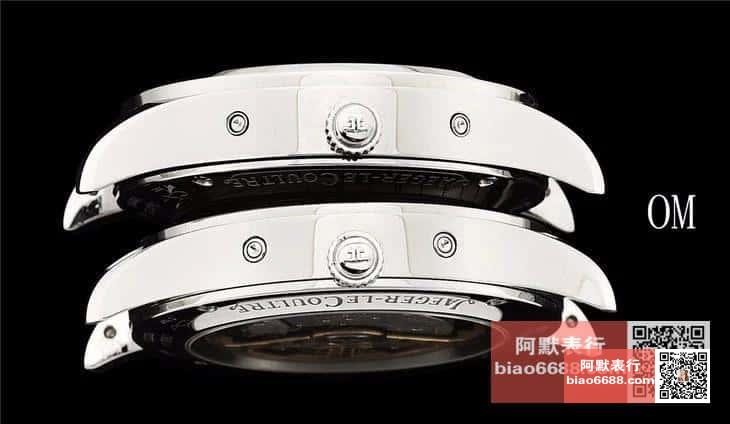 OM Jaeger-LeCoultre Master Calendar Ay Evreli 1558420 Yıllık Takvim Kol Saati Gerçek-Replika Karşılaştırmalı İnceleme — 10. fotoğraf
