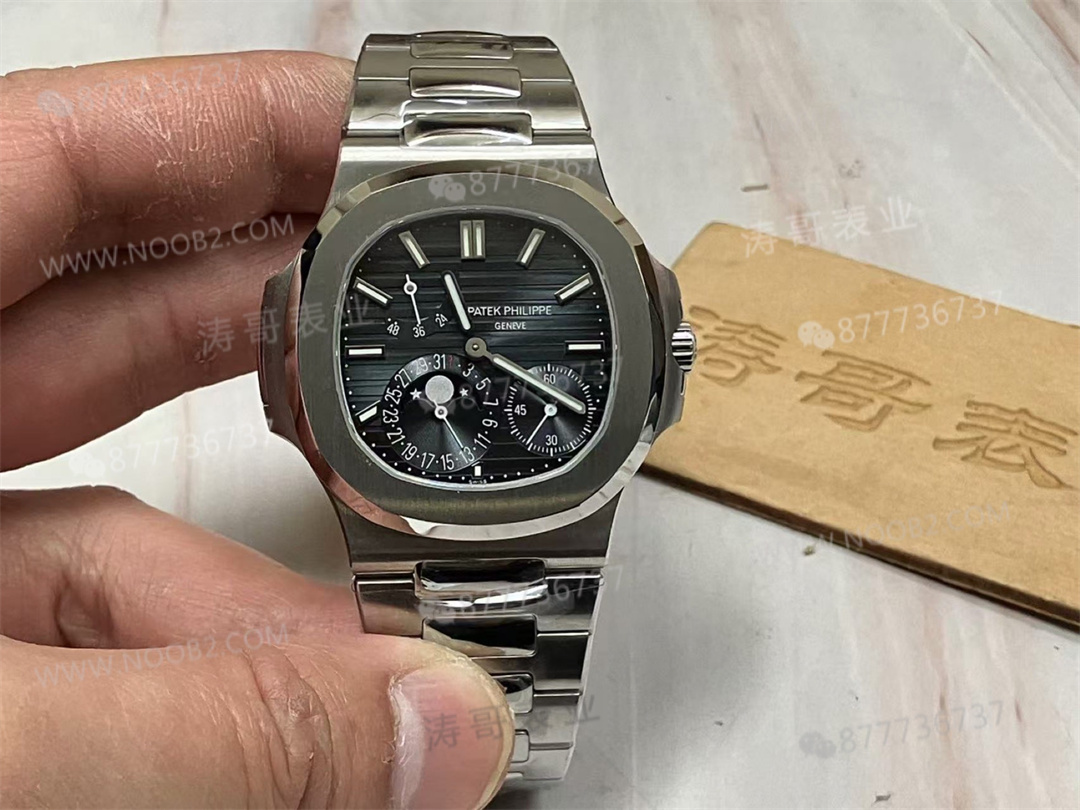 OME Factory Patek Philippe 5712 Nautilus tam modifiyeli, tek seferde bitmiş üst düzey versiyon — 1. fotoğraf