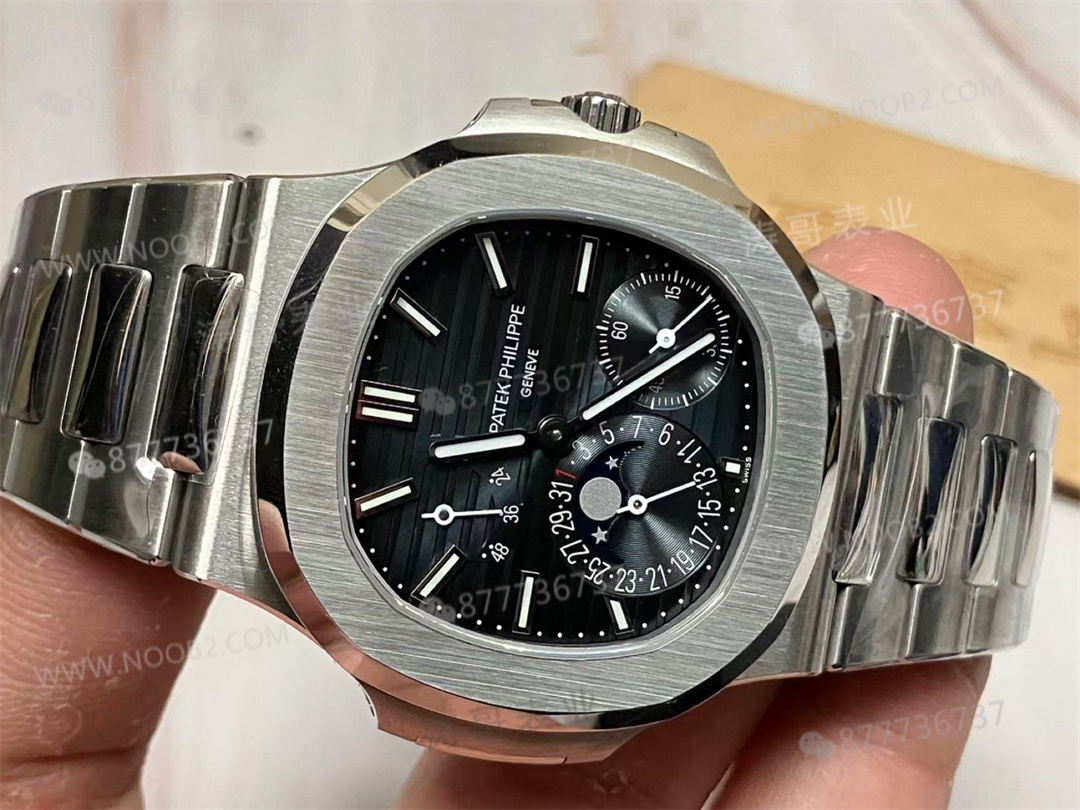 OME Factory Patek Philippe 5712 Nautilus tam modifiyeli, tek seferde bitmiş üst düzey versiyon — 2. fotoğraf