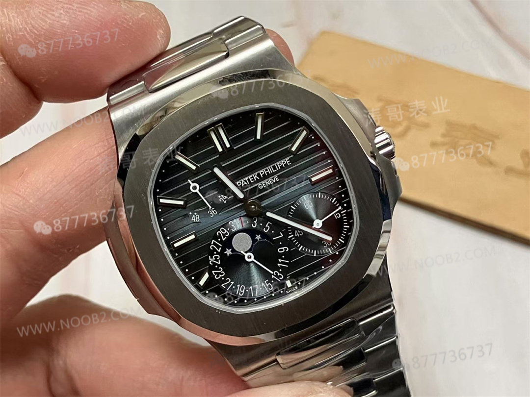 OME Factory Patek Philippe 5712 Nautilus tam modifiyeli, tek seferde bitmiş üst düzey versiyon — 3. fotoğraf