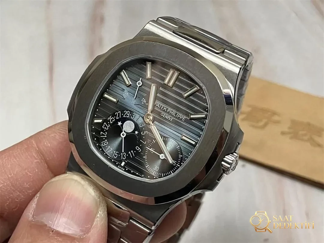 OME Factory Patek Philippe 5712 Nautilus tam modifiyeli, tek seferde bitmiş üst düzey versiyon - Bilezik, Toka ve Klips Mekanizması