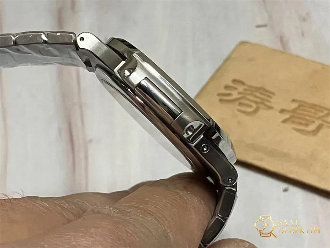 OME Factory Patek Philippe 5712 Nautilus tam modifiyeli, tek seferde bitmiş üst düzey versiyon - Kasa Çeliği ve Polisaj Kalitesi