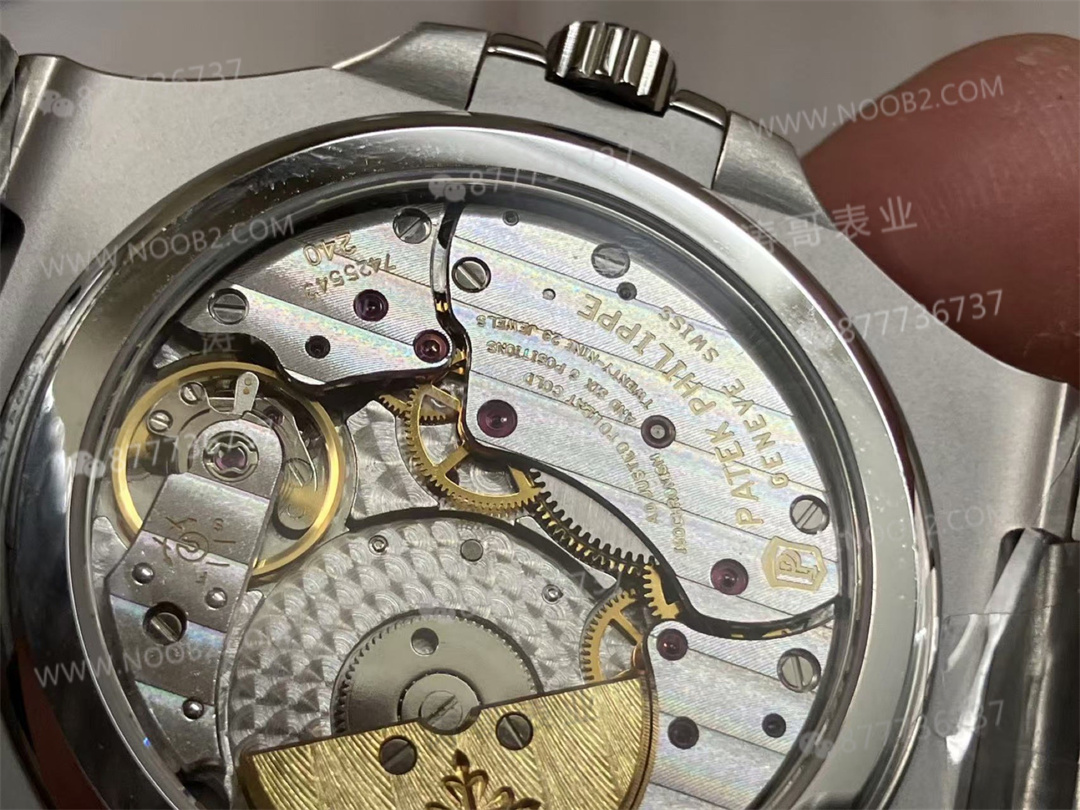 OME Factory Patek Philippe 5712 Nautilus tam modifiyeli, tek seferde bitmiş üst düzey versiyon — 17. fotoğraf