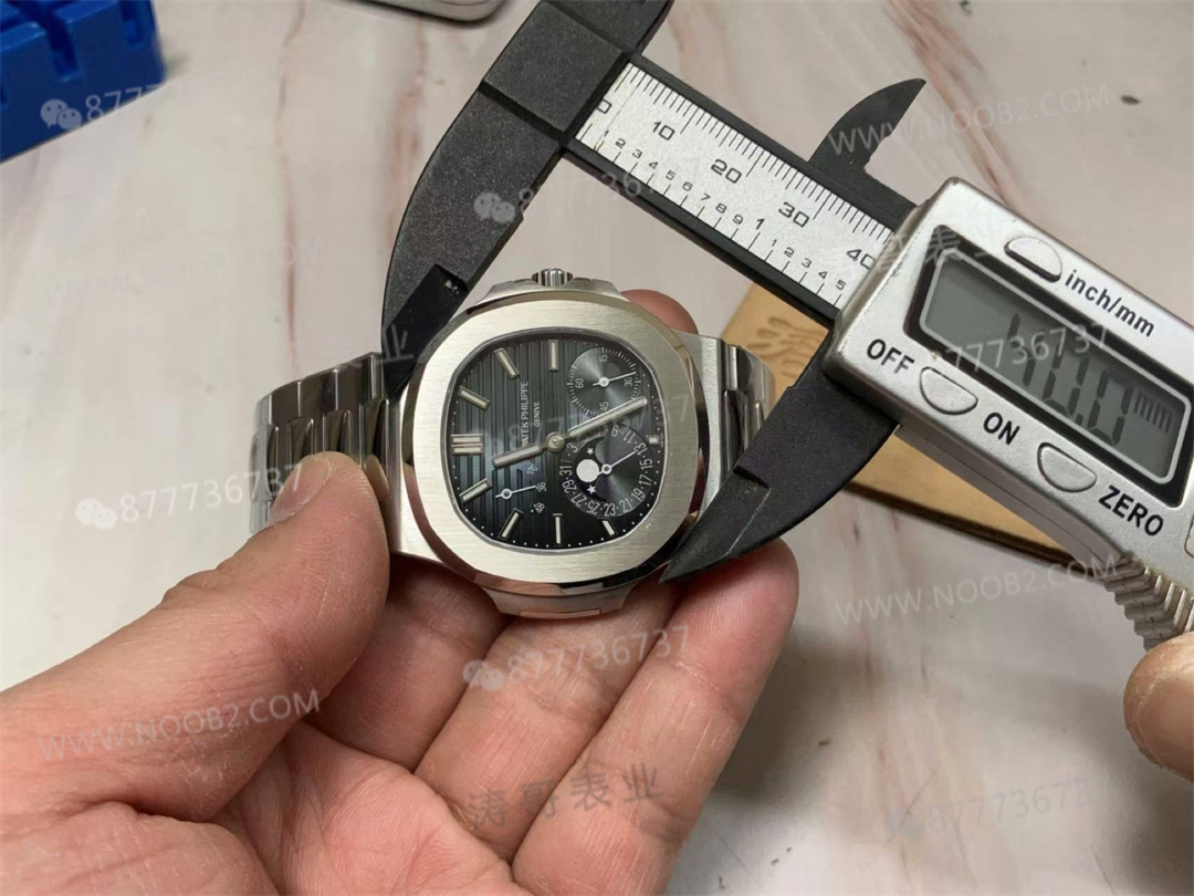 OME Factory Patek Philippe 5712 Nautilus tam modifiyeli, tek seferde bitmiş üst düzey versiyon — 18. fotoğraf
