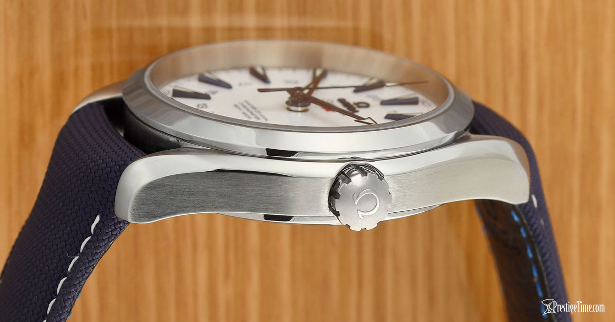 Omega Aqua Terra 150m GMT Dual Time Kurma Kolu ve profile