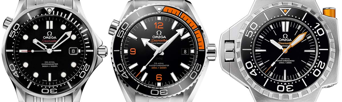 Omega'nın En Suya Dayanıklı Saatleri