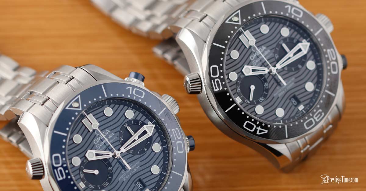 Omega Seamaster Diver 300m Kronograf Helium Escape Valve
