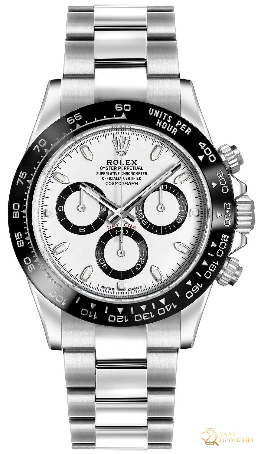 Rolex Daytona Paslanmaz Çelik