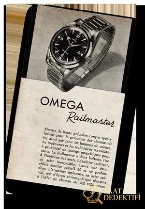 1957 Yılından Orijinal Omega Railmaster