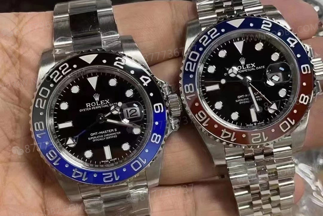 Ön Tanıtım: Clean Rolex GMT Cola bezel - kırmızı-mavi bezel - mavi-siyah bezelde renk farkı var mı? — 1. fotoğraf