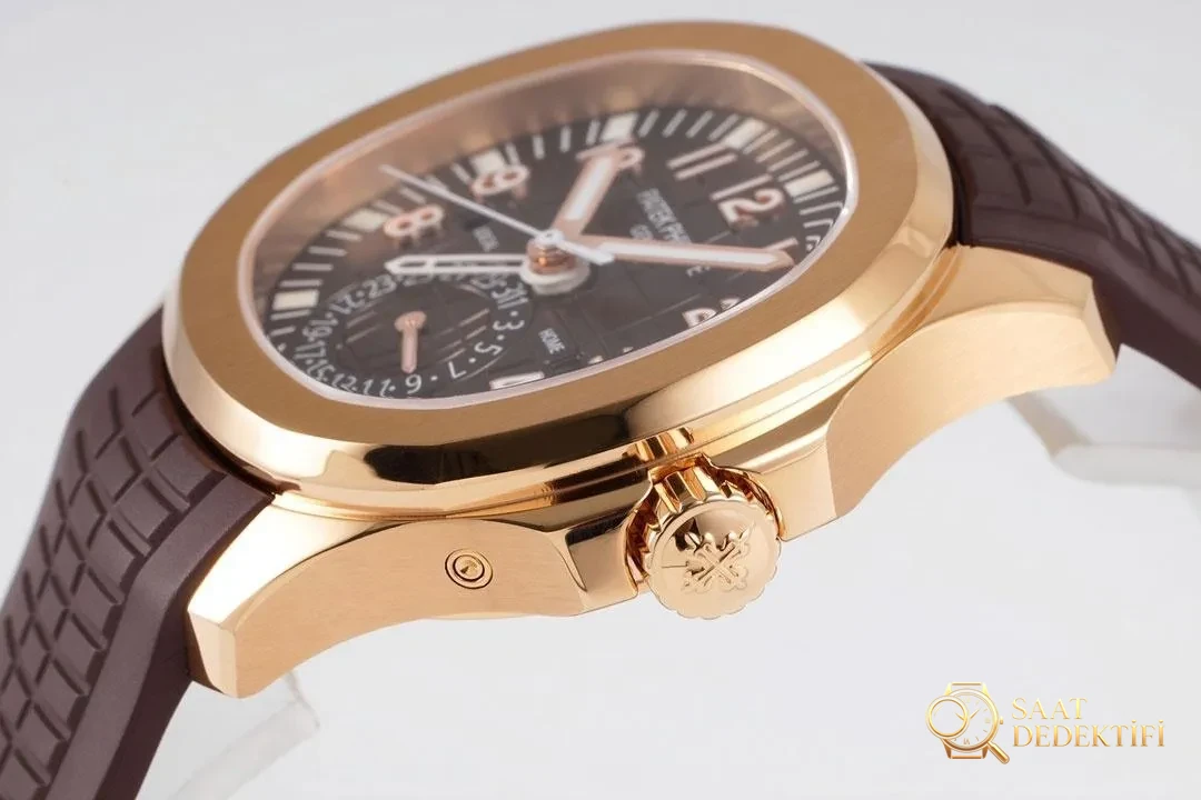 Osez être pionnier | Patek Philippe Aquanaut 5164A-001, réplique d'un chef-d'œuvre soigneusement présentée par l'usine ZF - Case Profile and Crown Review
