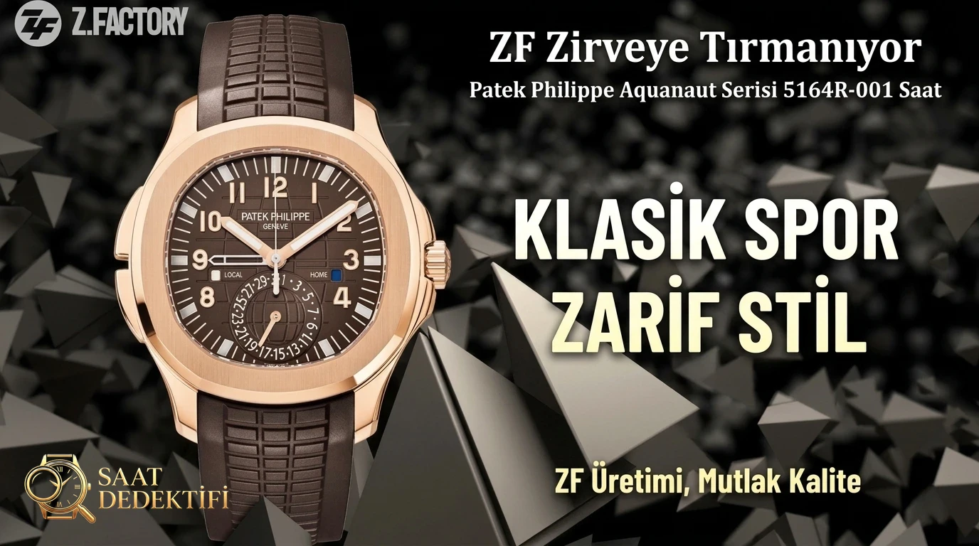 Osez être pionnier | Patek Philippe Aquanaut 5164A-001 réplique chef-d'œuvre soigneusement présentée de l'usine ZF - Bracelet, fermoir et mécanisme de clip