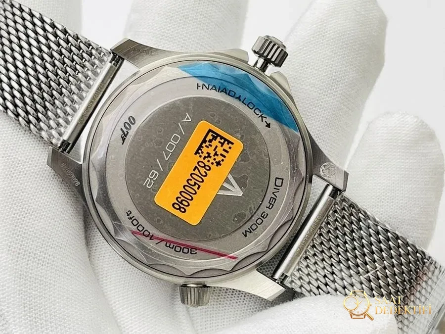 OR Factory Omega, анодированный алюминий, металл, тематические часы из фильма 007 «Не время умирать» - Браслет, застежка и зажимной механизм
