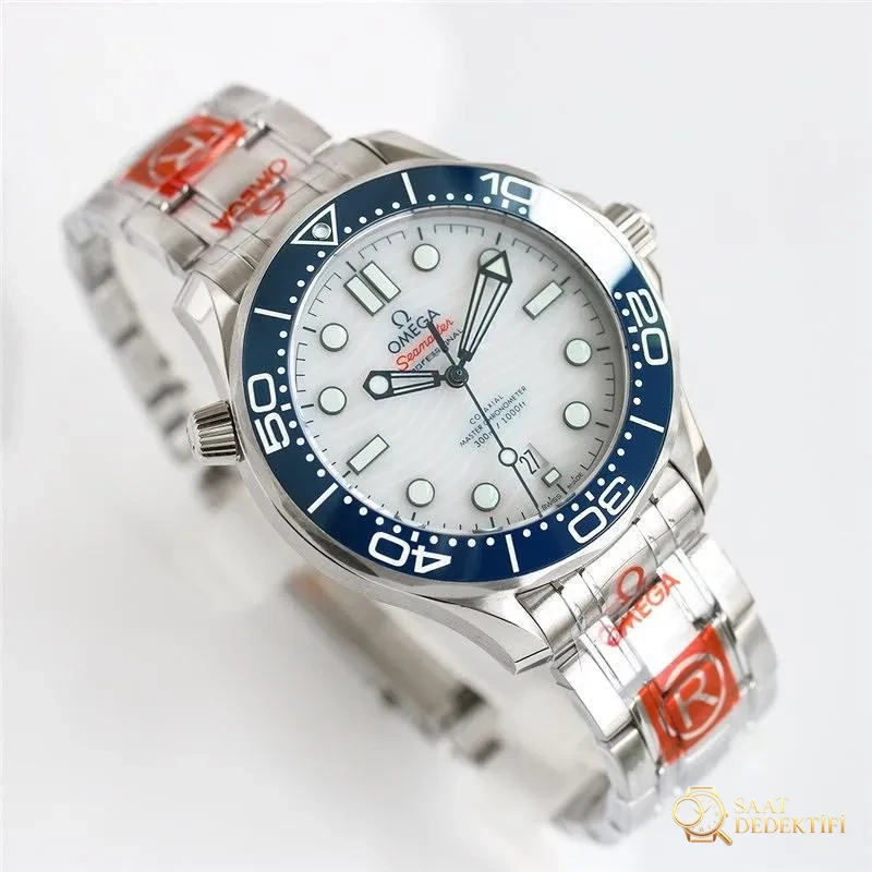 OR Factory Omega Seamaster 300M Tokyo Olimpiyat modeli kol saati detaylı inceleme - Kadran Detayı ve Bezel İşçiliği