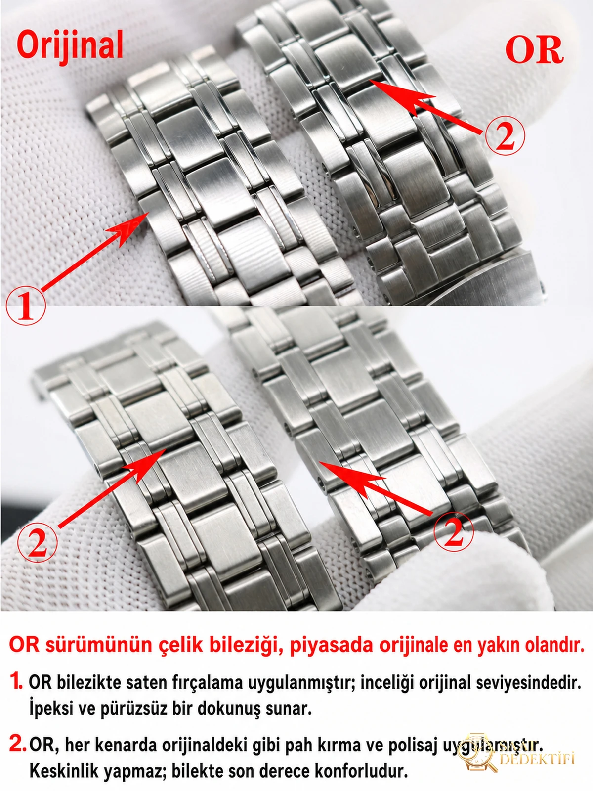 OR Factory Omega Seamaster 300 ile orijinal arasındaki farklar neler? - Klips Kilidi ve Lazer Damgalar