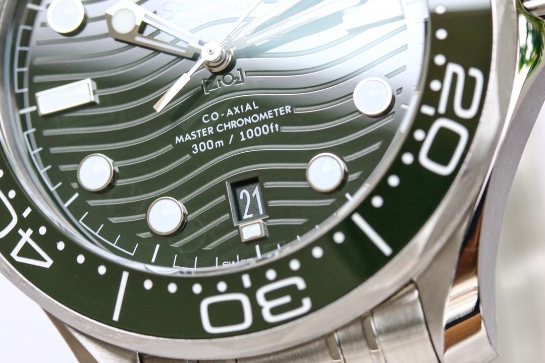 OR Factory Omega Seamaster 300 yeşil kadran – Yeşil Seamaster 300 kalitesi nasıl? — 5. fotoğraf