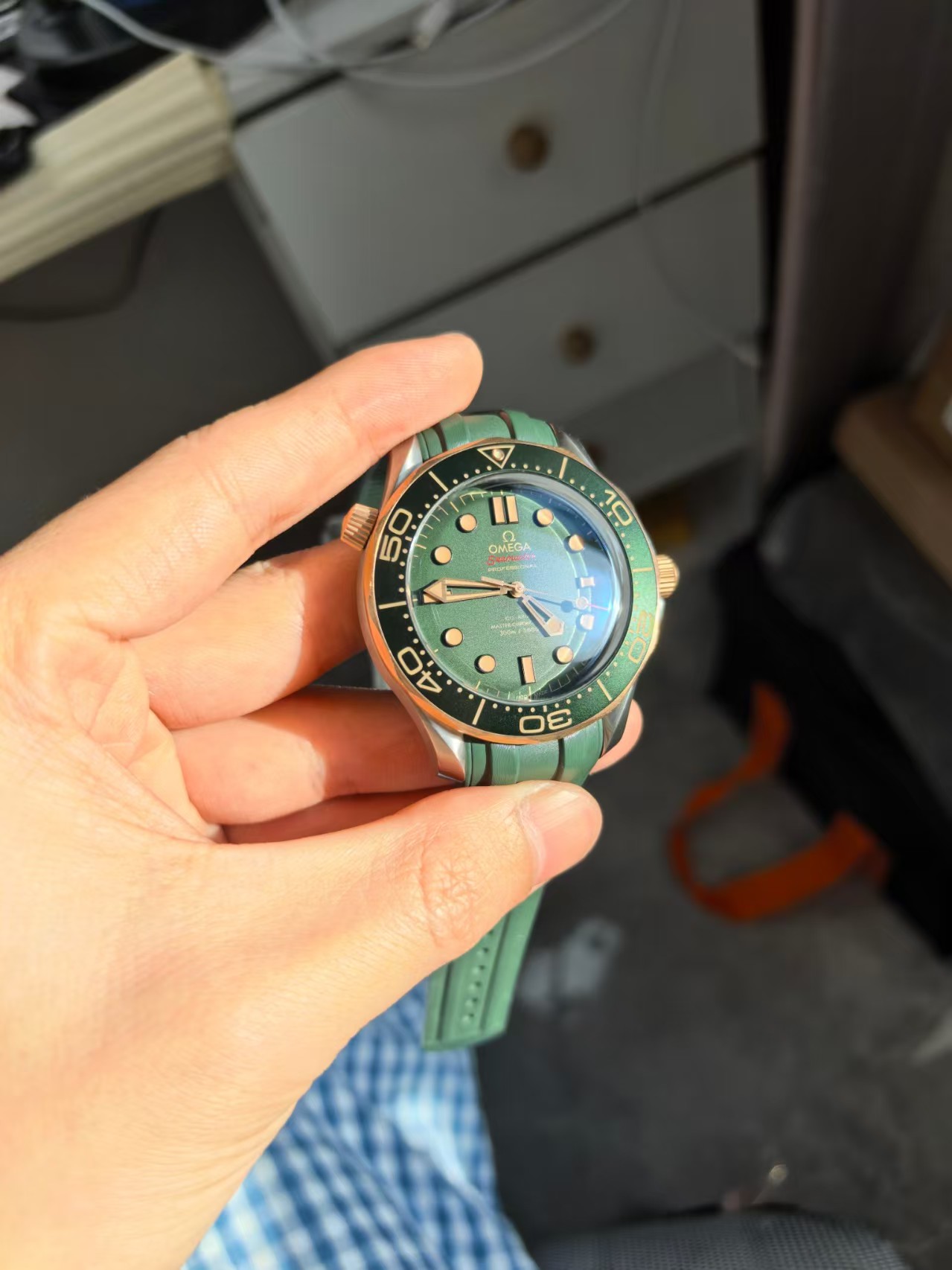 OR Factory Seamaster Bronze Gold Green — 2. fotoğraf
