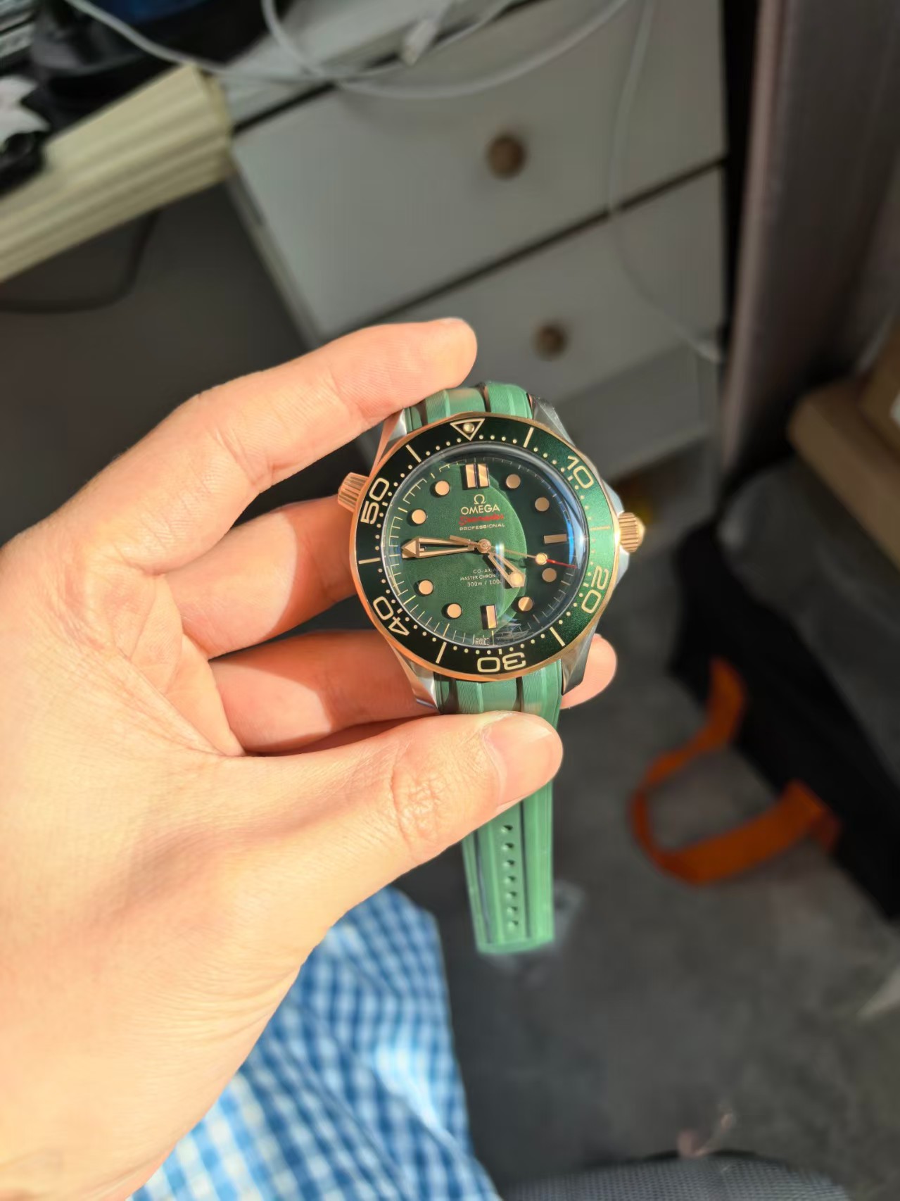OR Factory Seamaster Bronze Gold Green — 3. fotoğraf