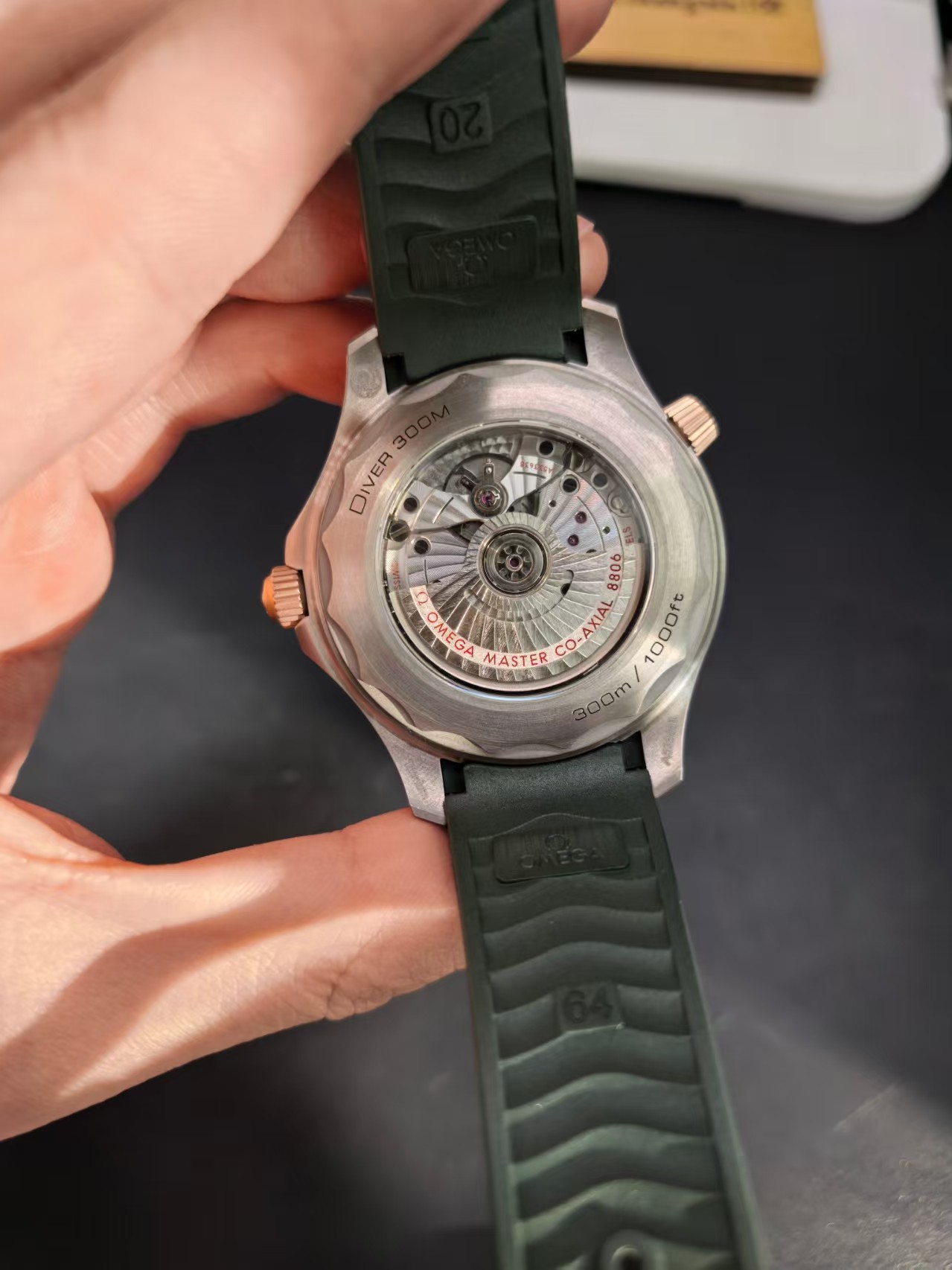 OR Factory Seamaster Bronze Gold Green — 14. fotoğraf