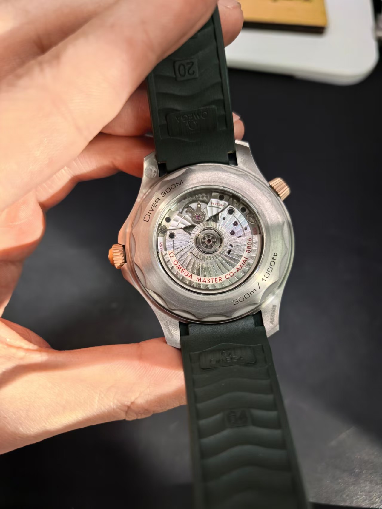 OR Factory Seamaster Bronze Gold Green — 15. fotoğraf