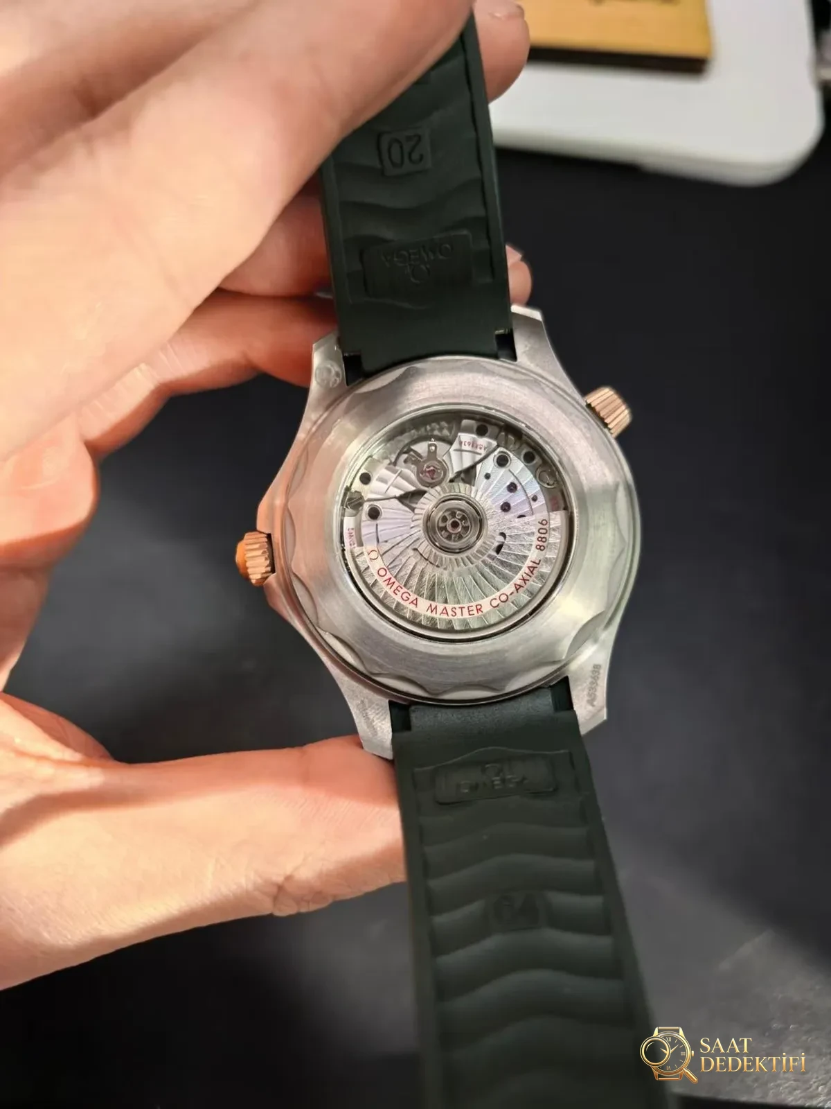 OR Factory Seamaster Bronze Gold Green - Bilezik Bakla Ayrımı ve Pim Yapısı