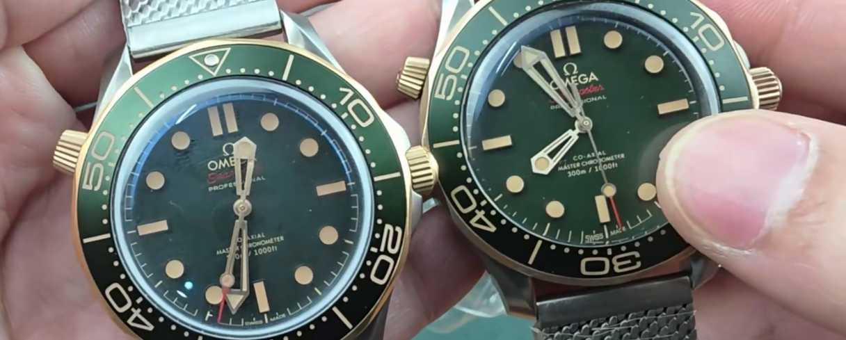 OR Factory Seamaster Bronze Gold Green — 18. fotoğraf