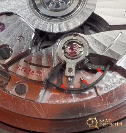 OR Factory Seamaster Free-Sprung 8806 - Kadran İbreleri ve Saniye Akışı