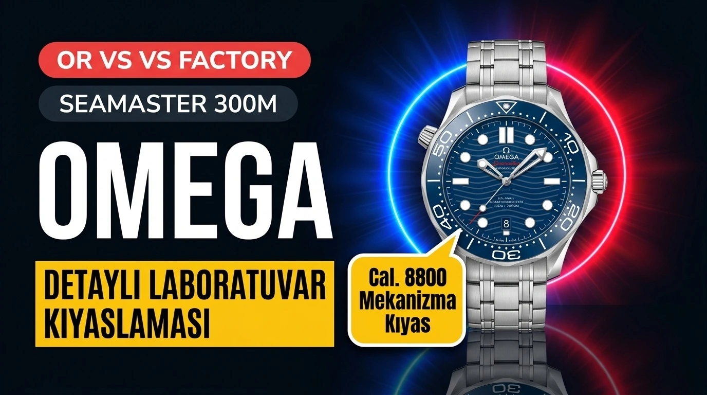 OR Factory vs VS Factory Omega Seamaster Diver 300M Karşılaştırması