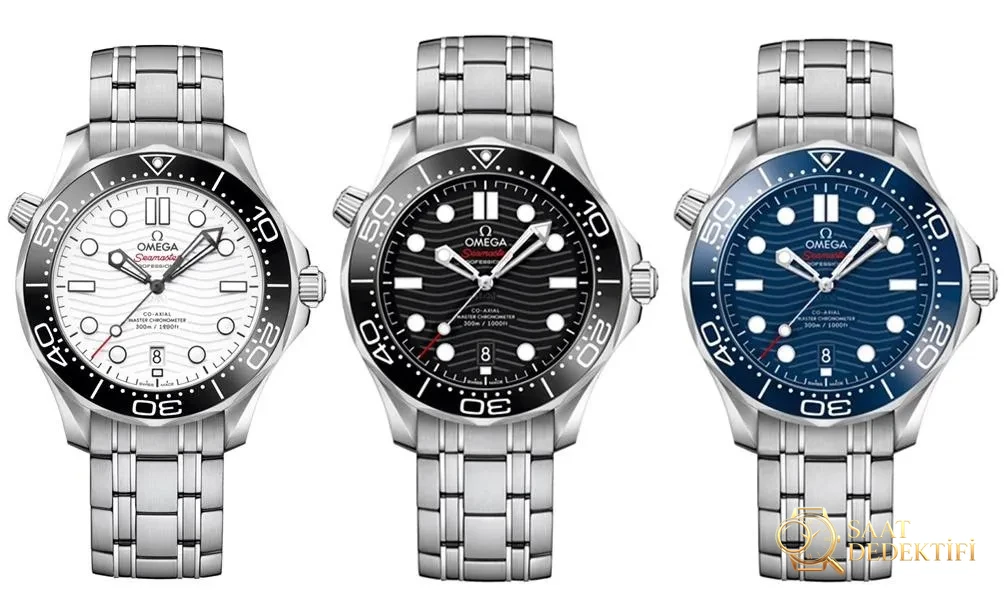 Omega Seamaster Diver 300M O Revisión de fábrica: vista frontal y diseño de caja