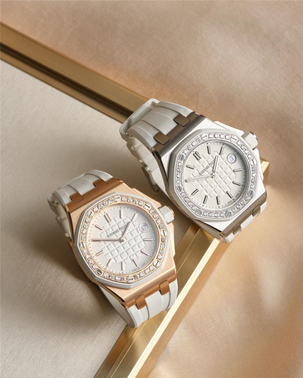 orijinal kalıp fabrikası Audemars Piguet Royal Oak 67540 kadın saatinin kalitesi iyi mi? — 2. fotoğraf