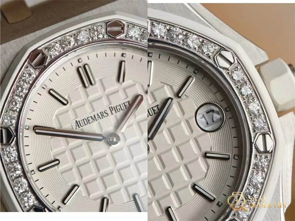 fabbrica di stampi originale La qualità dell'orologio da donna Audemars Piguet Royal Oak 67540 è buona? - Copertina posteriore e dettagli del meccanismo