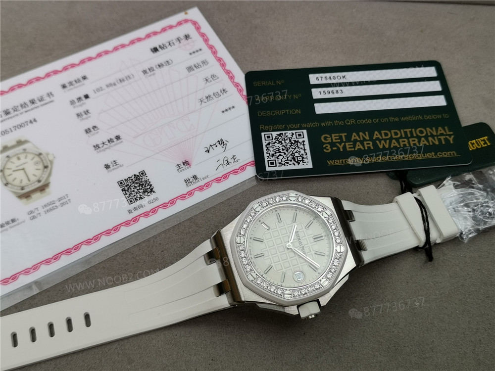 orijinal kalıp fabrikası Audemars Piguet Royal Oak 67540 kadın saatinin kalitesi iyi mi? — 11. fotoğraf