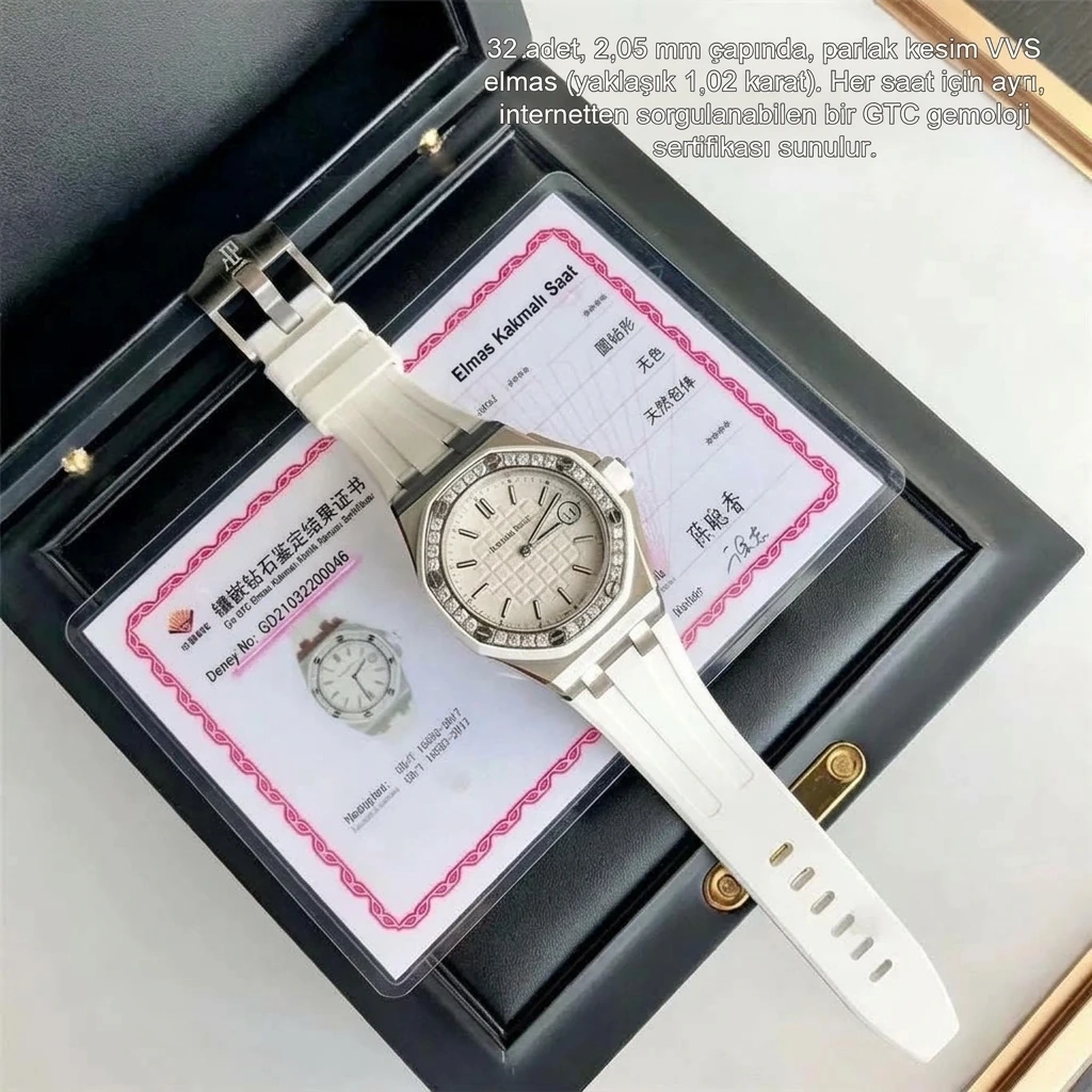 fabbrica di stampi originale La qualità dell'orologio da donna Audemars Piguet Royal Oak 67540 è buona? - Angolo generale e posizione estetica