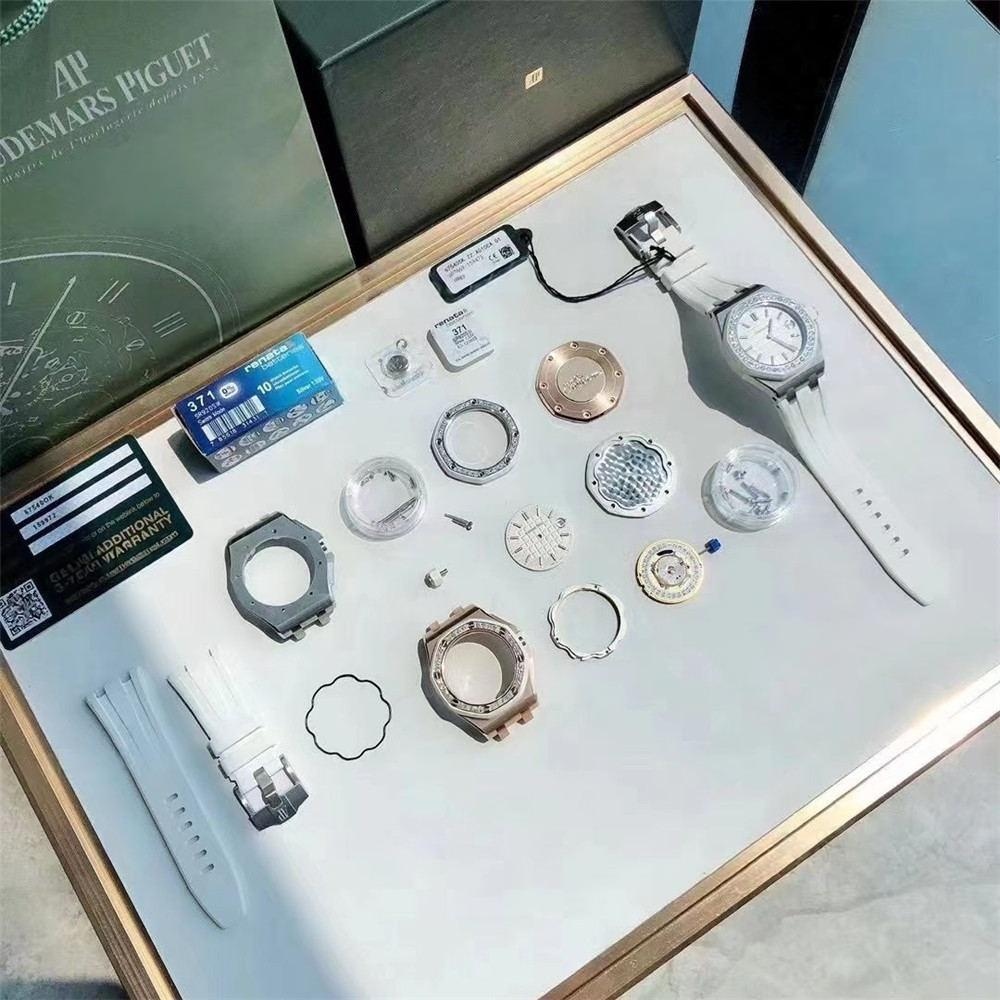 orijinal kalıp fabrikası Audemars Piguet Royal Oak 67540 kadın saatinin kalitesi iyi mi? — 17. fotoğraf