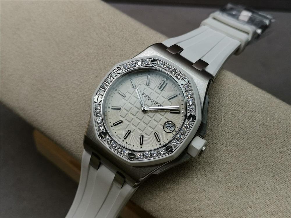 orijinal kalıp fabrikası Audemars Piguet Royal Oak 67540 kadın saatinin kalitesi iyi mi? — 19. fotoğraf