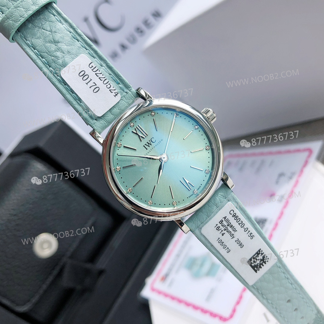 orijinal kalıp Fabrikası Replika IWC IW357416 Portofino Eileen Gu İmza Modeli Kadın Saati — 5. fotoğraf