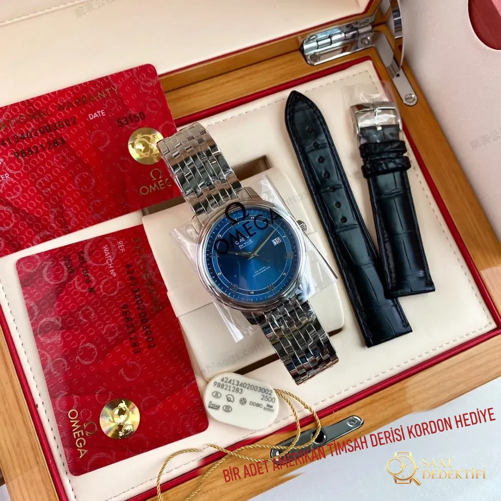 Moule original série Omega De Ville, ensemble complet, grand coffret cadeau adapté aux cadeaux-détail du cadran et fabrication de la lunette