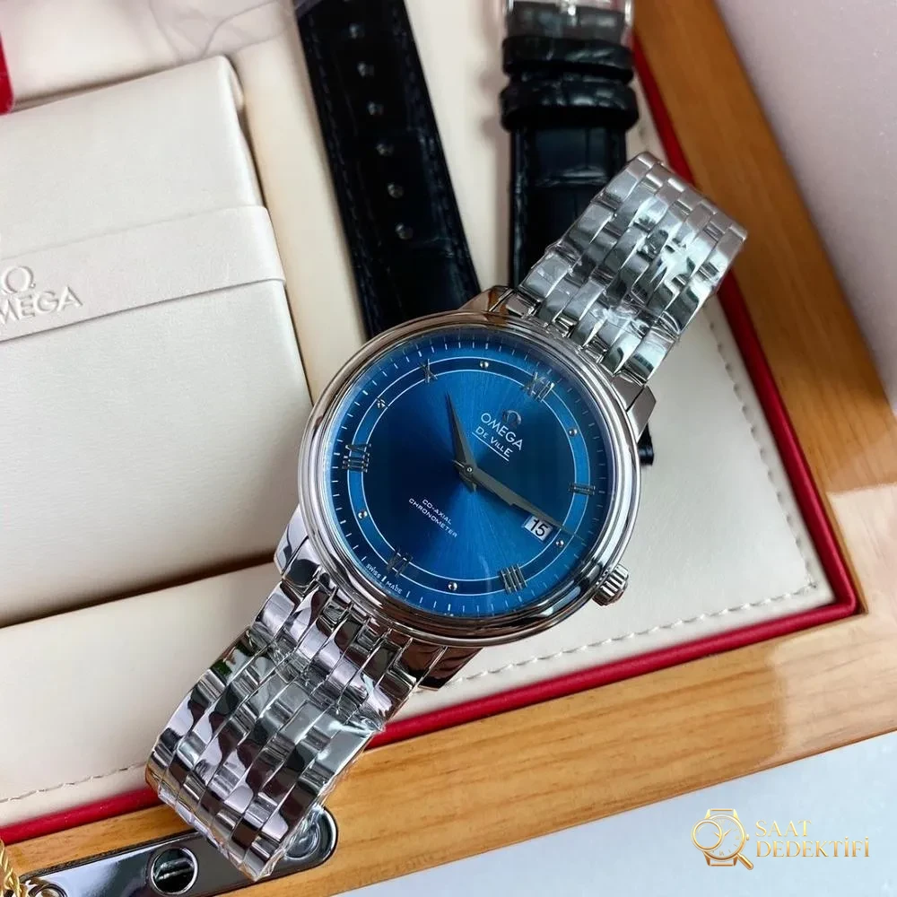 moule original série Omega De Ville ensemble complet grand coffret cadeau adapté aux cadeaux - Case Profile and Crown Review