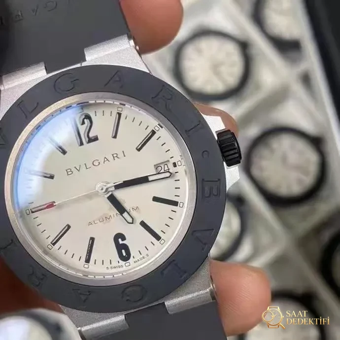 Bvlgari Aluminium Steve Aoki Beyaz Kadran