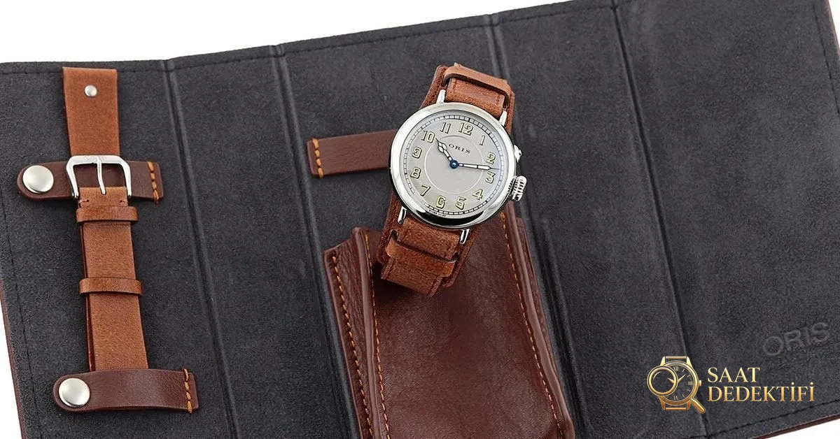 Oris Big Kurma Kolu 1917 Sınırlı Üretim Pouch