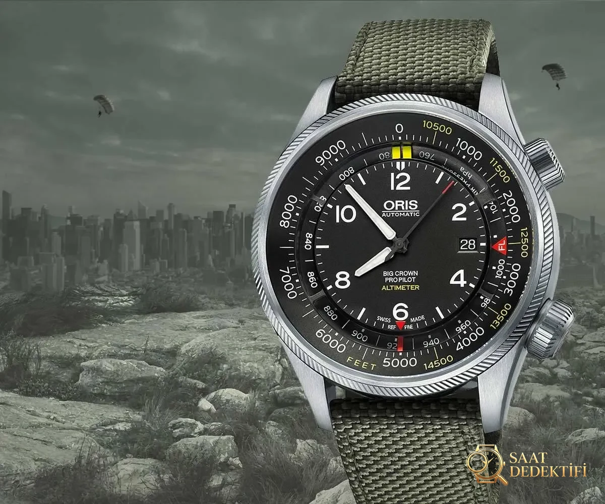 Oris ProPilot mechanical Almitemer Gauge Saat